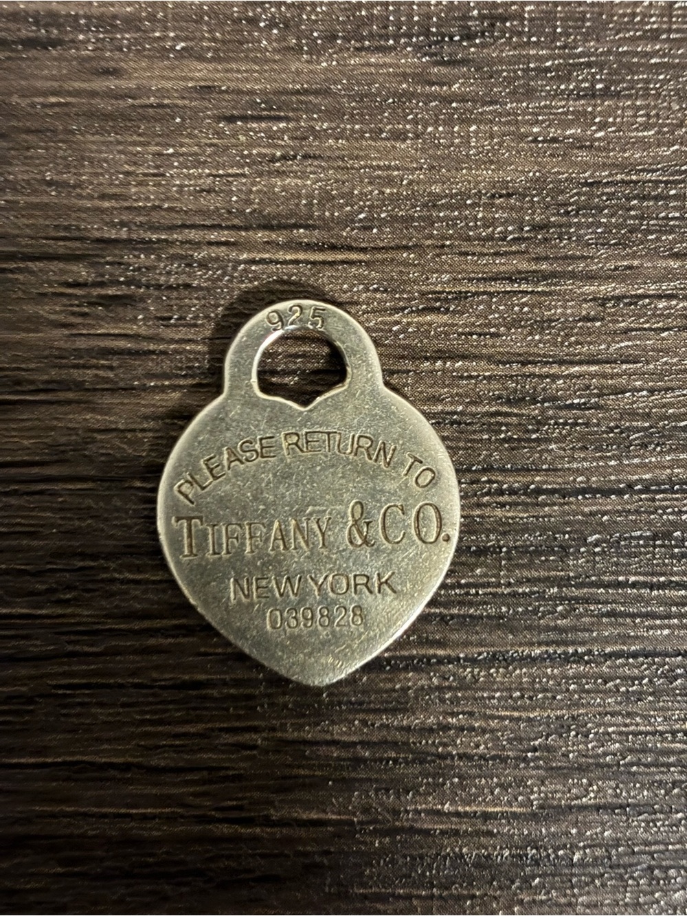 Classic “Please Return” Tiffany & Co. Sterling Silver Heart Tag Pendant